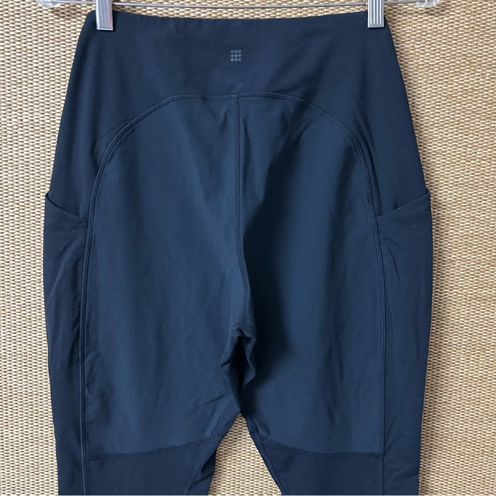 Title Nine Hybrid Hiking Leggings Womens Medium Black Nylon - Picture 4 of 14